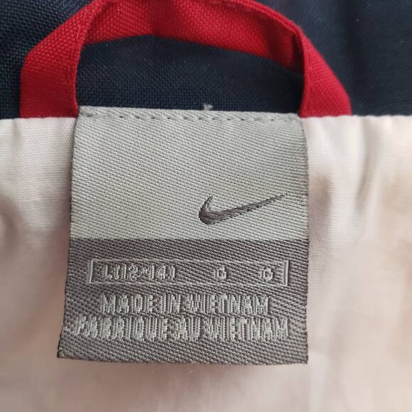 Nike Women's Vintage Hooded Red Jacket Size L Large - Picture 3 of 11